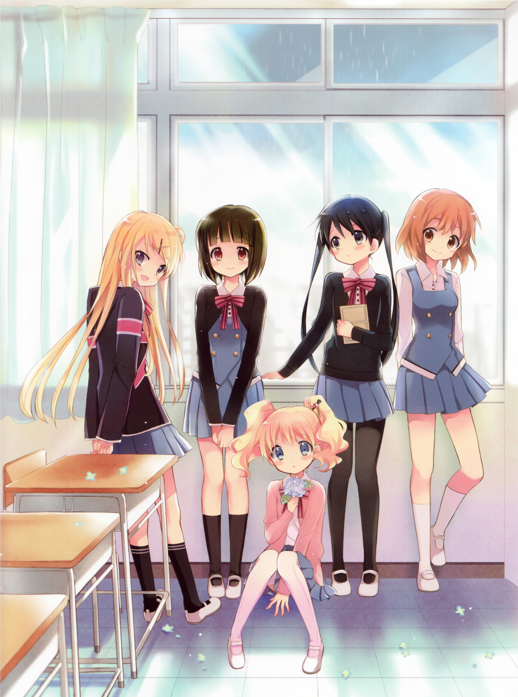 Hara Yui Kin Iro Mosaic Alice Cartelet Inokuma Youko Komichi Aya Kujou Karen Oomiya Shinobu